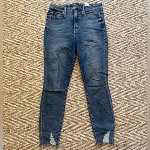 Good American Dark Blue Skinny Jeans